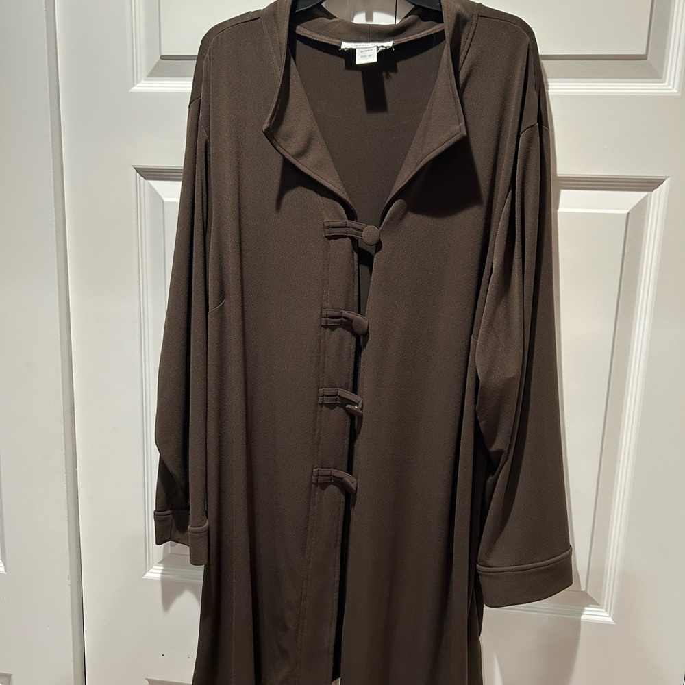 Comfortable 3-Piece Brown Suit Size 3X EUC